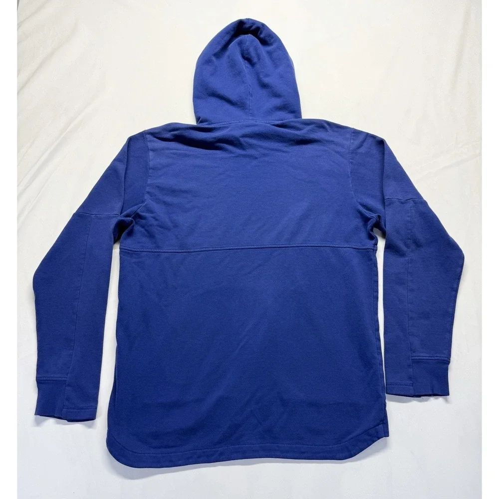 Adidas Blue‎ Hoodie Sweatshirt Men's Medium pullover fleece sweatshirt